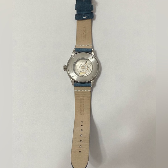 Gevril Vaughn Swiss Automatic Pilot Watch in Blue